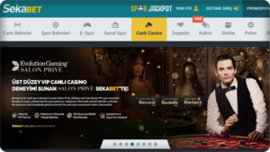 Casino sekabet üyelik açma